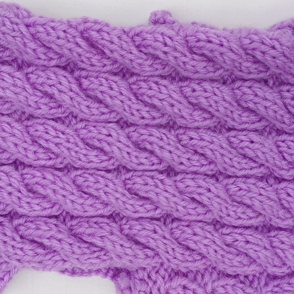 Handmade Knit Cabled Dog Coat NEW- Sz. Sm - Picture 2 of 3